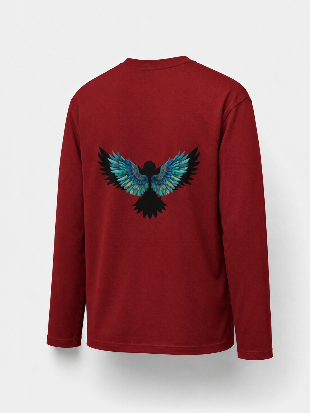Men's Full Sleeve T-Shirt – Eagle Back Print