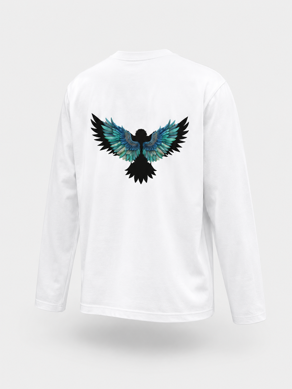 Men's Full Sleeve T-Shirt – Eagle Back Print